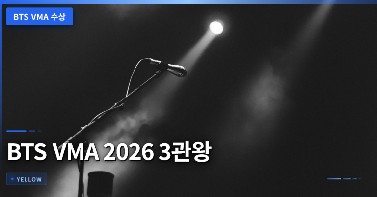 BTS VMA 수상 소식 – 2026 올해의 노래와 3관왕 기록