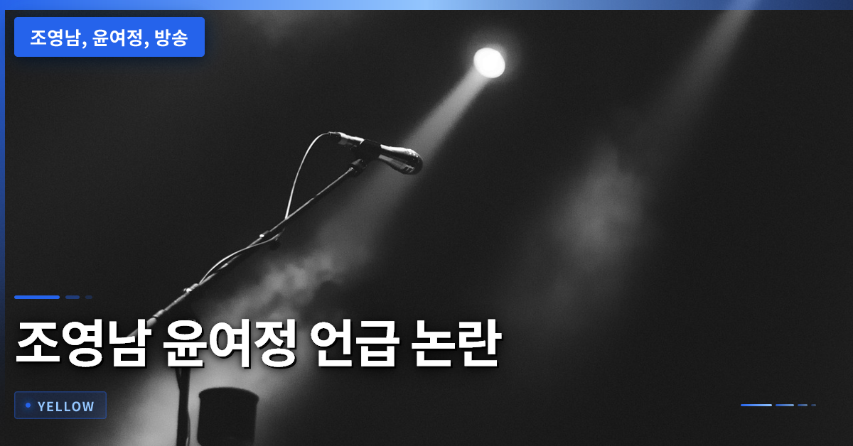 조영남의 윤여정 언급 논란, 사적 영역과 방송 윤리의 경계선은 어디인가
