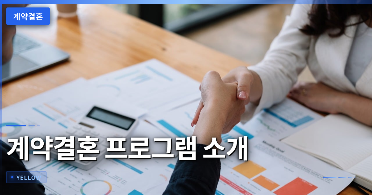 계약결혼 예능이 보여주는 현실 파트너십 검증과 결혼 의미