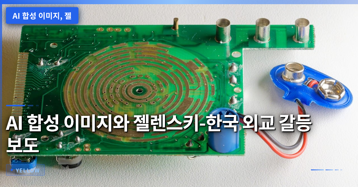 AI 합성 이미지가 만든 젤렌스키-한국 외교 갈등 보도와 사실 확인 방법