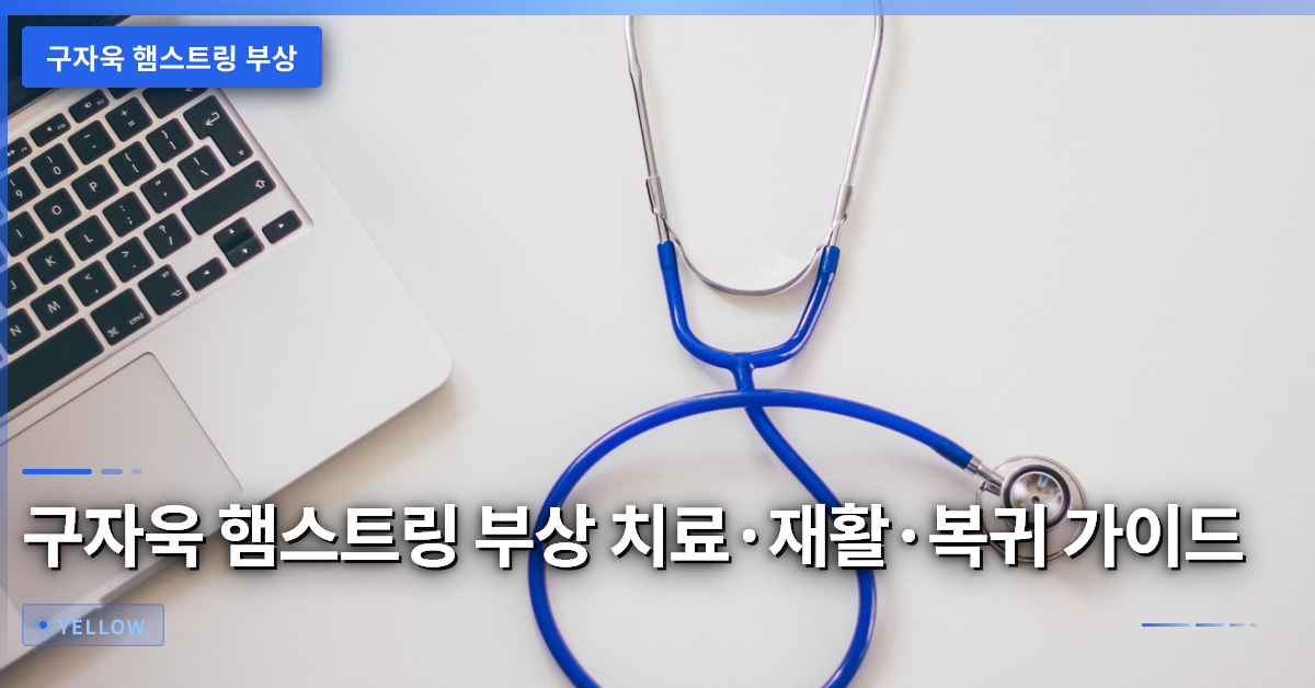 구자욱 햄스트링 부상 치료·재활·복귀 기간과 비용 완전 가이드